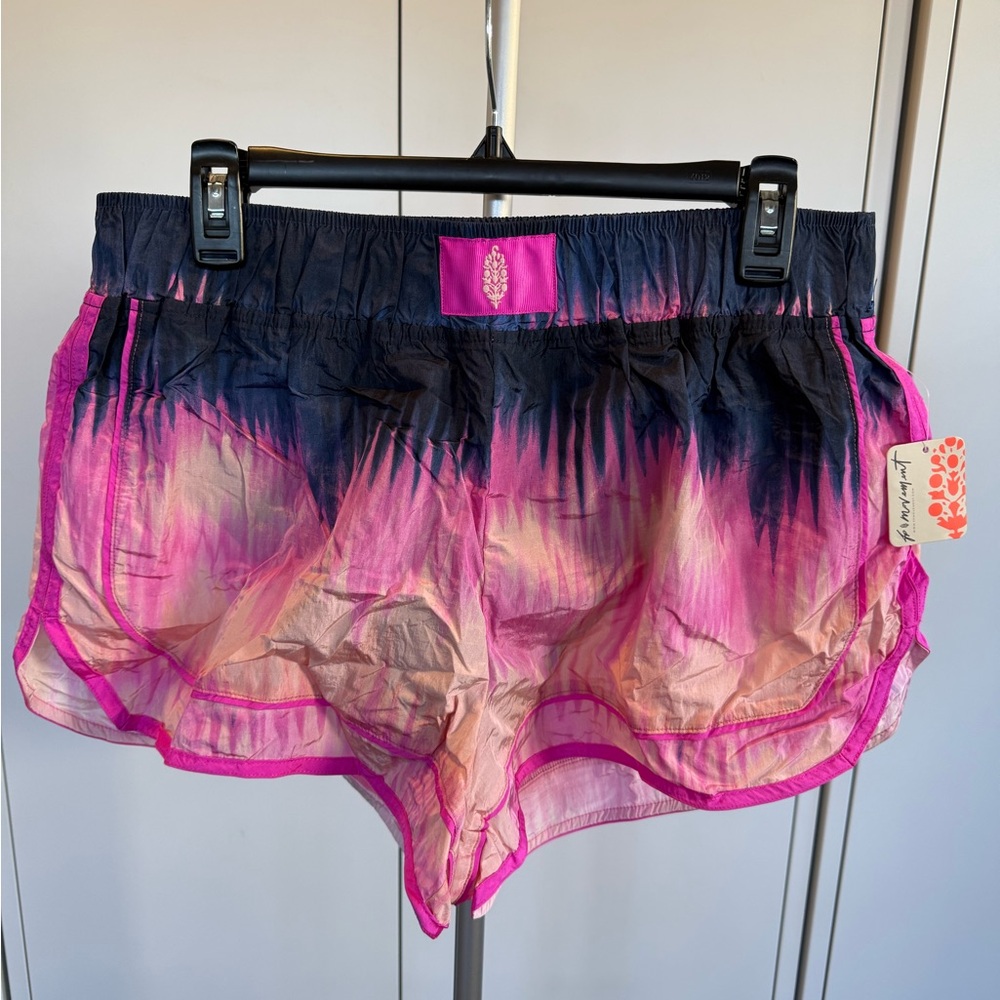 FP Movement by Free People Pink and Black Ombre Shorts